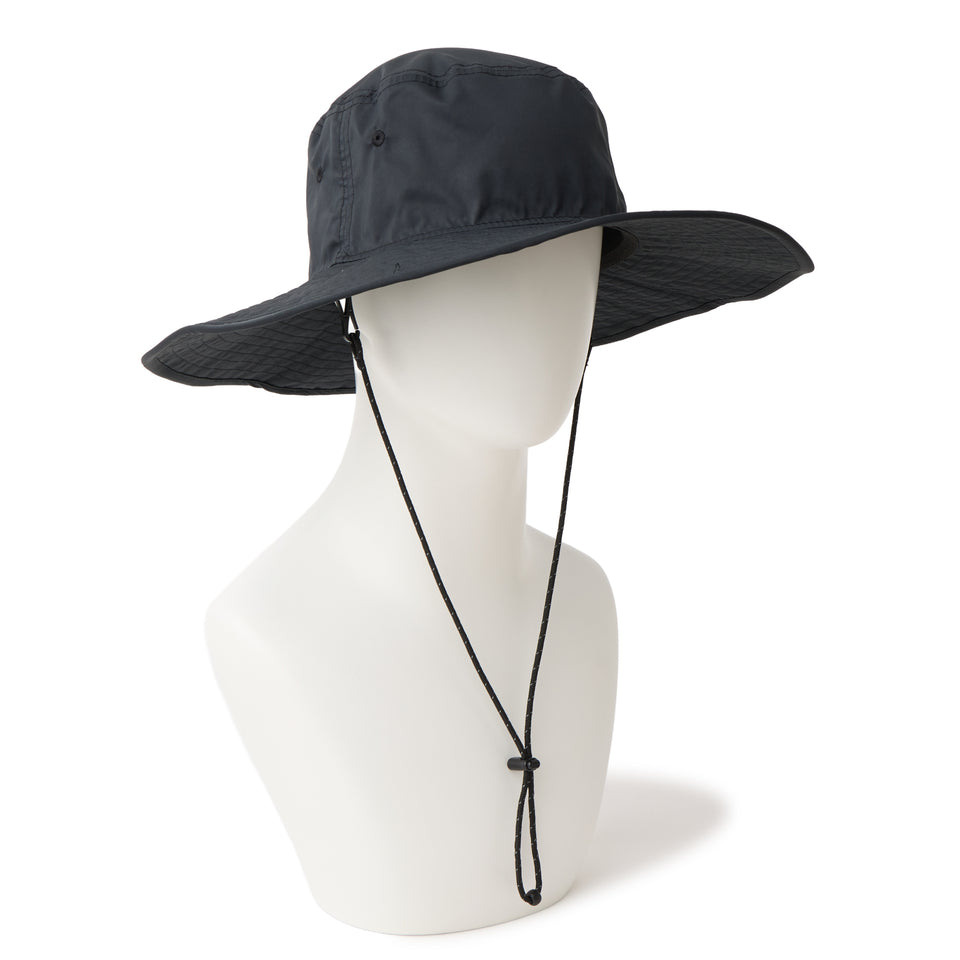 アドベンチャー ワイドブリム Tech Stretch ブラック | アウトドア | NEW ERA ニューエラ公式オンラインストア