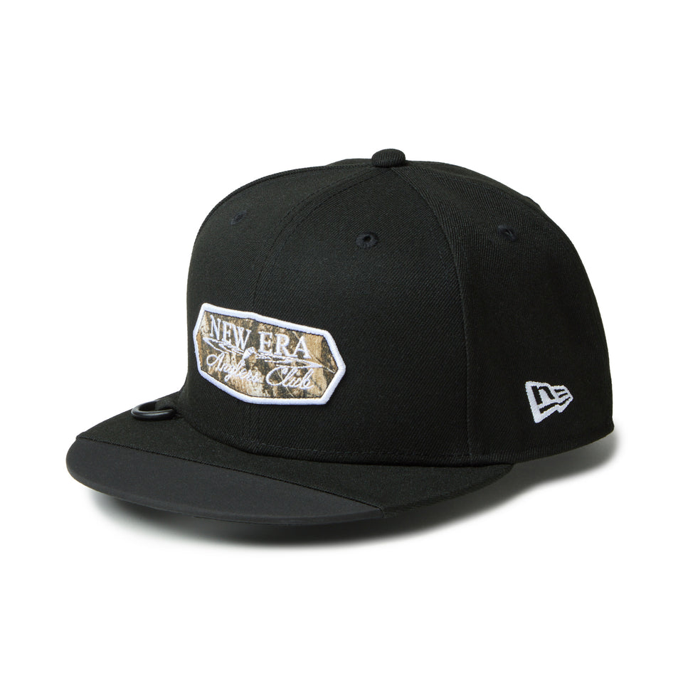 9FIFTY Angler's Club Ripple Logo ブラック | アウトドア | NEW ERA ニューエラ公式オンラインストア