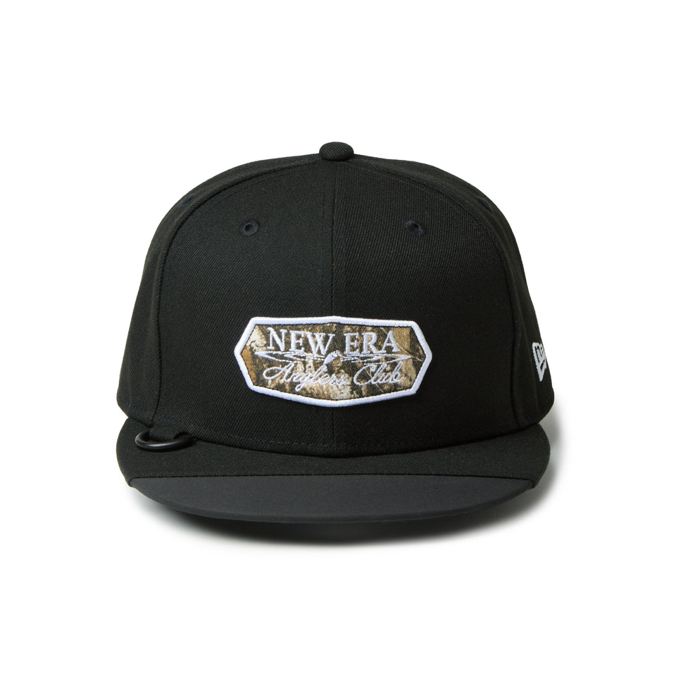 9FIFTY Angler's Club Ripple Logo ブラック | アウトドア | NEW ERA ニューエラ公式オンラインストア
