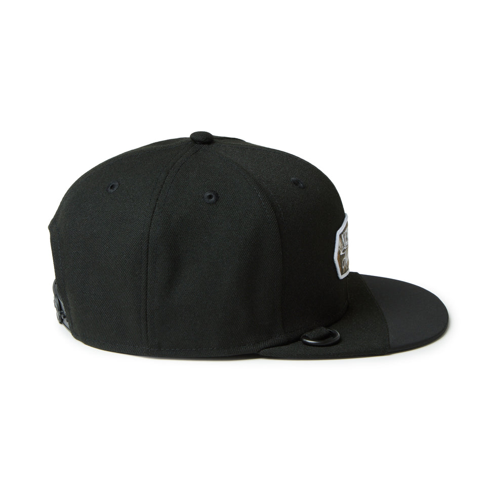 9FIFTY Angler's Club Ripple Logo ブラック | アウトドア | NEW ERA ニューエラ公式オンラインストア