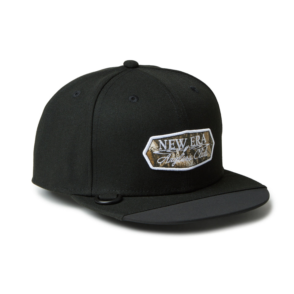 9FIFTY Angler's Club Ripple Logo ブラック | アウトドア | NEW ERA ニューエラ公式オンラインストア