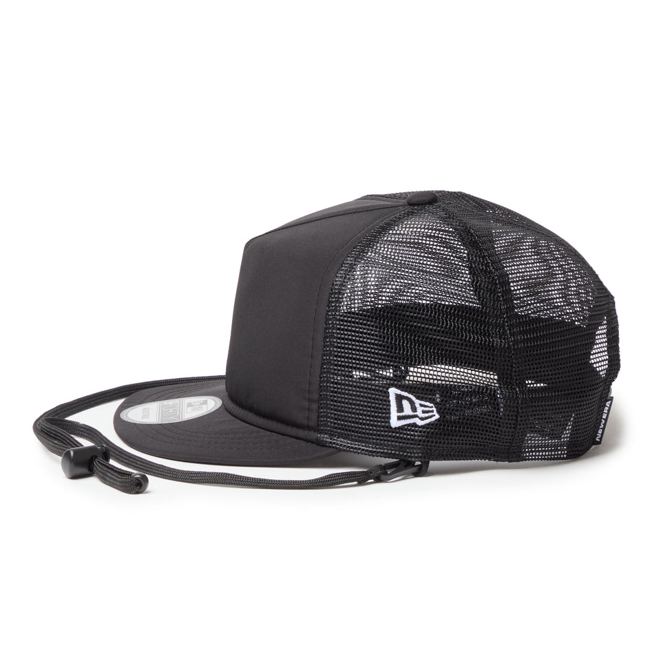 9FORTY A-Frame トラッカー ショートバイザー Utility Collection Tech Surf ブラック 26SS｜アウトドア | NEW ERA ニューエラ公式オンラインストア