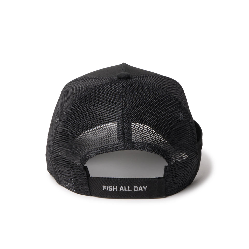 9FORTY A-Frame トラッカー ループ Angler's Club Ripple Logo ブラック | アウトドア | NEW ERA ニューエラ公式オンラインストア