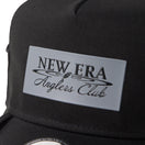 9FORTY A-Frame トラッカー ループ Angler's Club Ripple Logo ブラック | アウトドア | NEW ERA ニューエラ公式オンラインストア