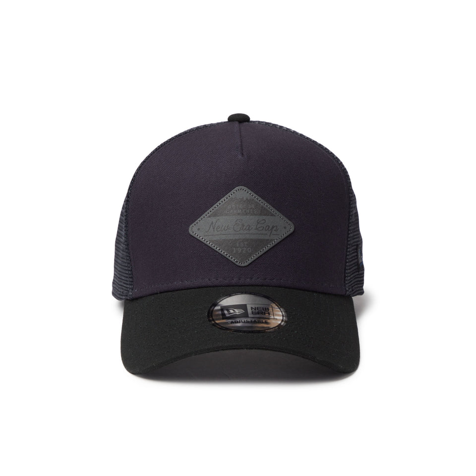 9FORTY A-Frame トラッカー Duck Canvas ネイビー/ブラック | アウトドア | NEW ERA ニューエラ公式オンラインストア