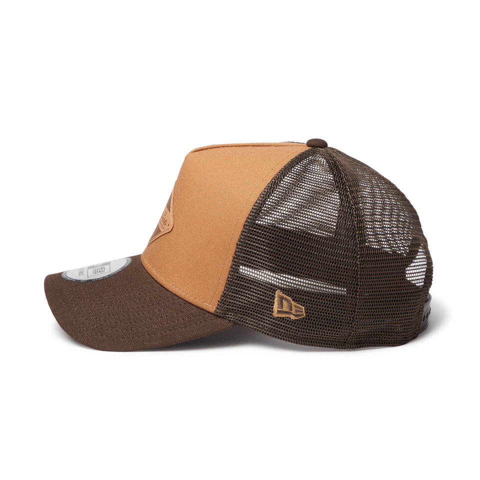 9FORTY A-Frame トラッカー Duck Canvas ライトブロンズ/ウォルナット | アウトドア | NEW ERA ニューエラ公式オンラインストア