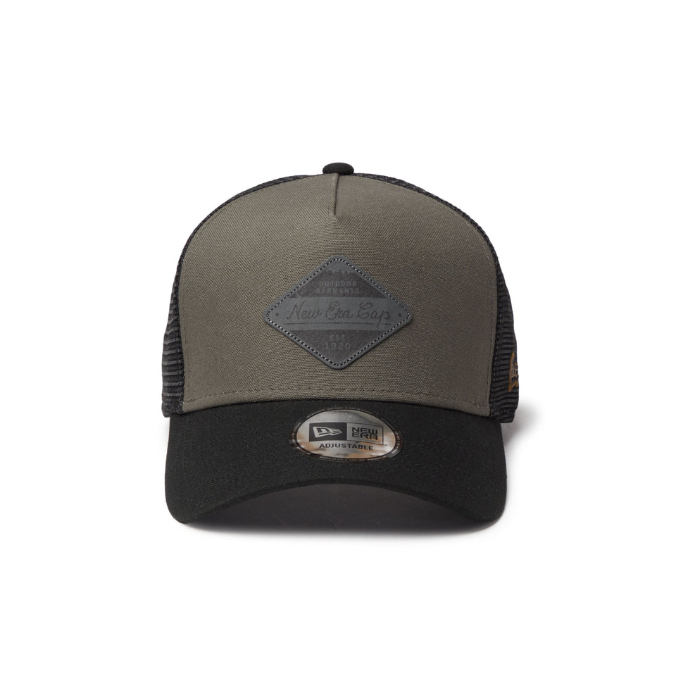 9FORTY A-Frame トラッカー Duck Canvas ダークモス/ブラック | アウトドア | NEW ERA ニューエラ公式オンラインストア
