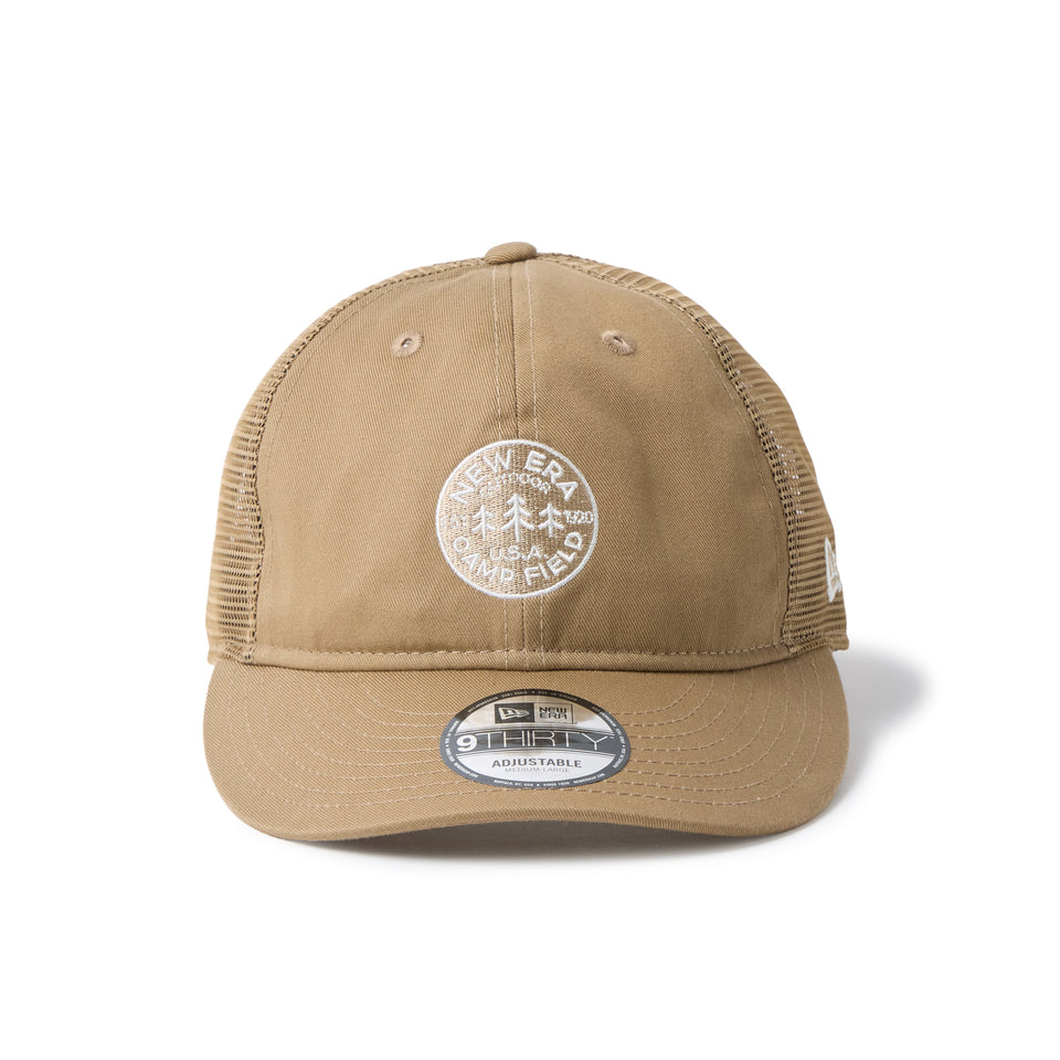 9THIRTY トラッカー Circle Logo カーキ｜アウトドア | NEW ERA ニューエラ公式オンラインストア