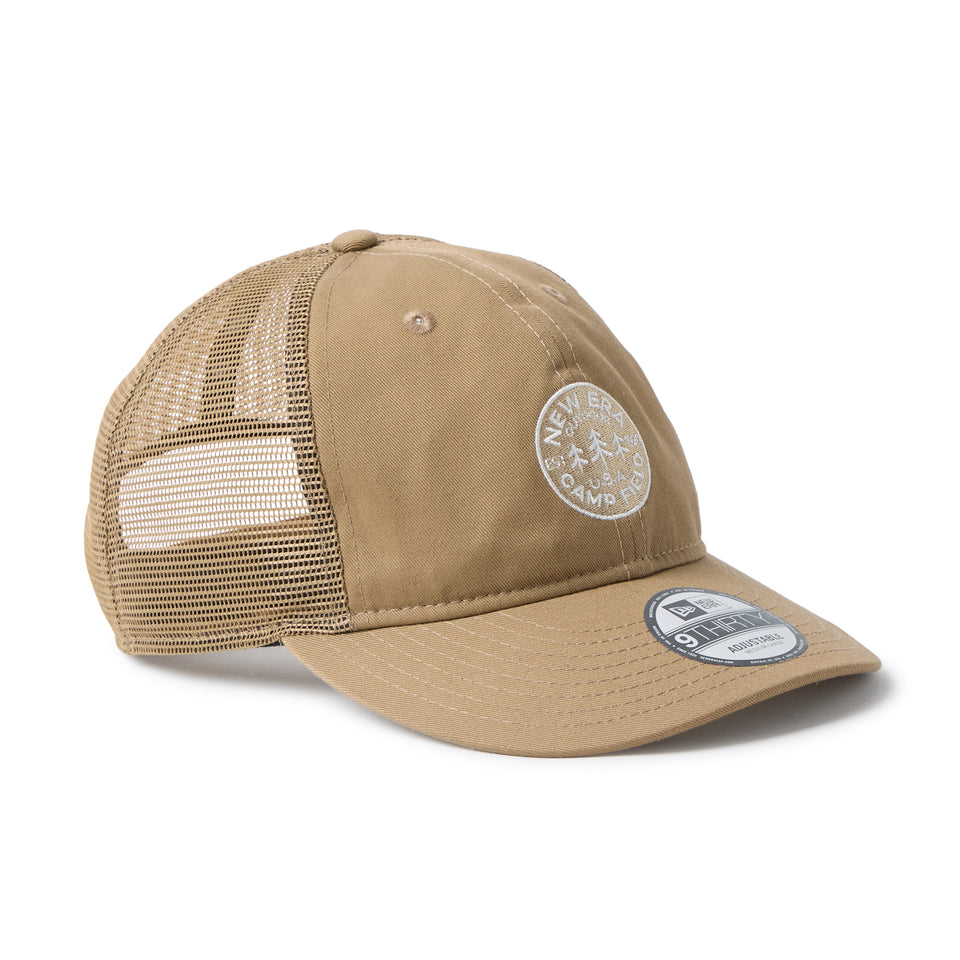 9THIRTY トラッカー Circle Logo カーキ｜アウトドア | NEW ERA ニューエラ公式オンラインストア