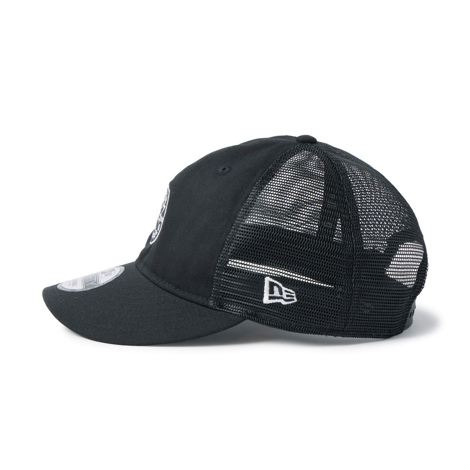 9THIRTY トラッカー Circle Logo ブラック｜アウトドア | NEW ERA ニューエラ公式オンラインストア