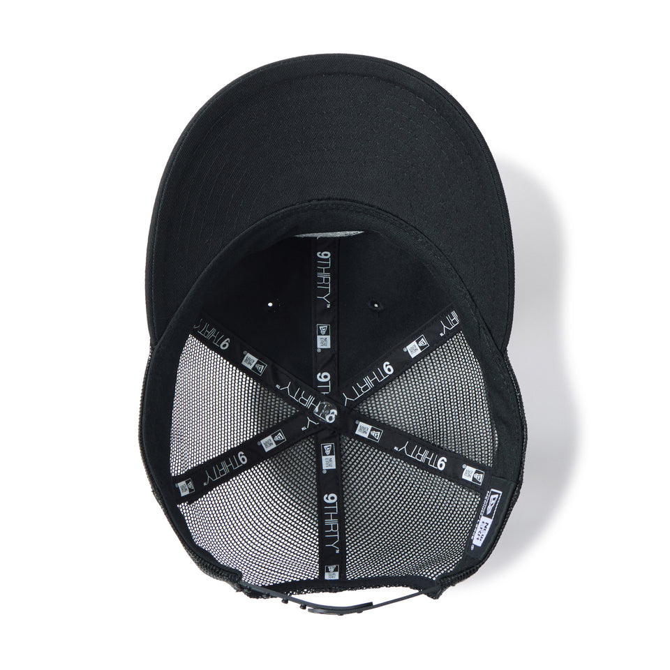 9THIRTY トラッカー Circle Logo ブラック｜アウトドア | NEW ERA ニューエラ公式オンラインストア