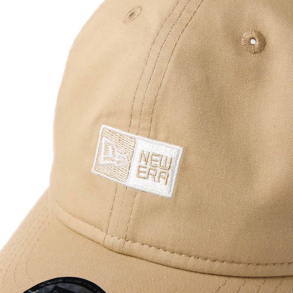 9THIRTY Long Visor CLEANSE Mini Box Logo カーキ｜アウトドア