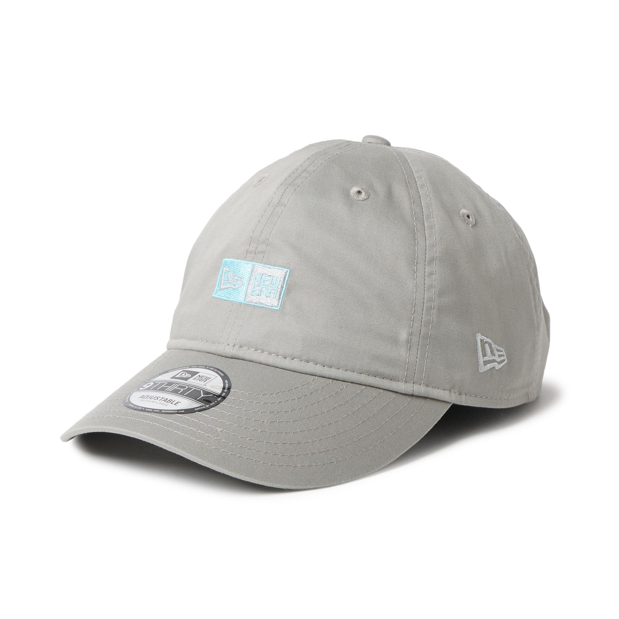 9THIRTY Long Visor CLEANSE Mini Box Logo グレー｜アウトドア