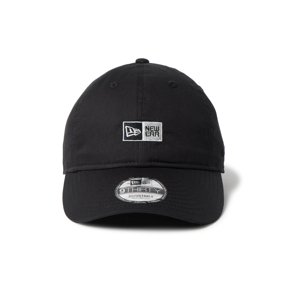 9THIRTY Long Visor CLEANSE Mini Box Logo ブラック｜アウトドア | NEW ERA ニューエラ公式オンラインストア