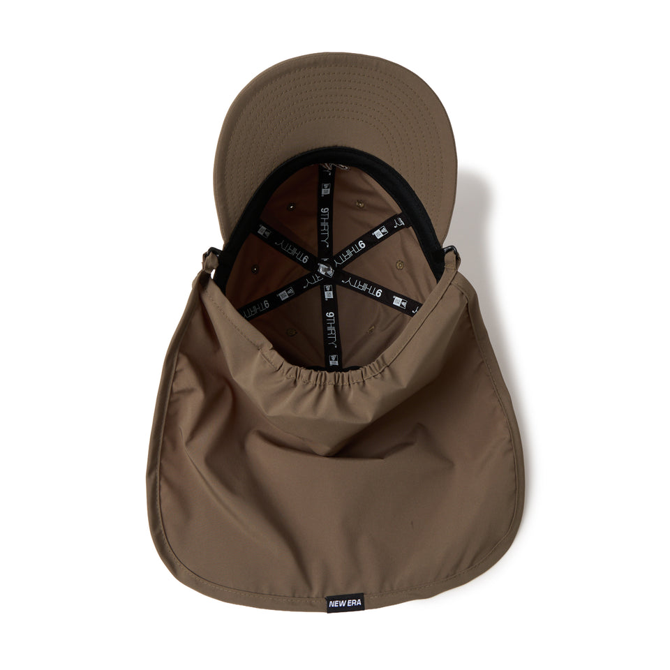 9THIRTY サンシェード Solotex x ECOPET ニューエラロゴ カーキ｜アウトドア | NEW ERA ニューエラ公式オンラインストア