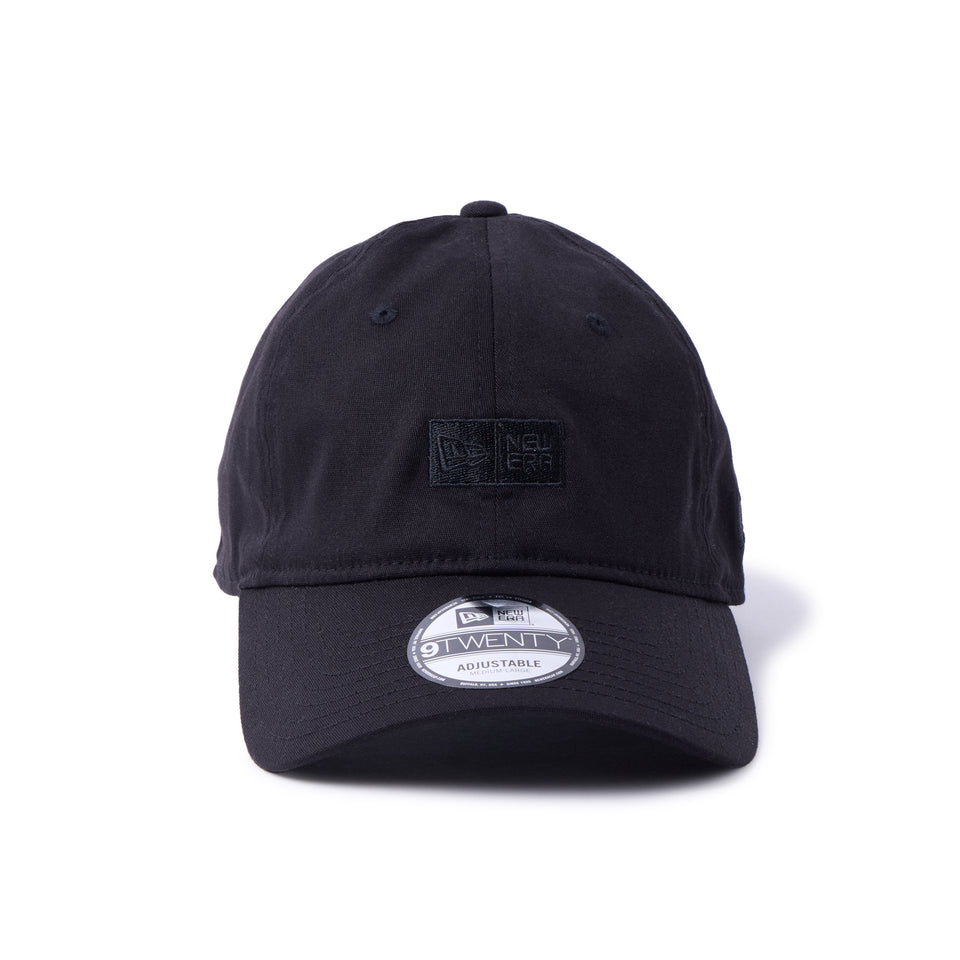 9TWENTY ストレッチコットン Box Logo ブラック | アウトドア | NEW ERA ニューエラ公式オンラインストア