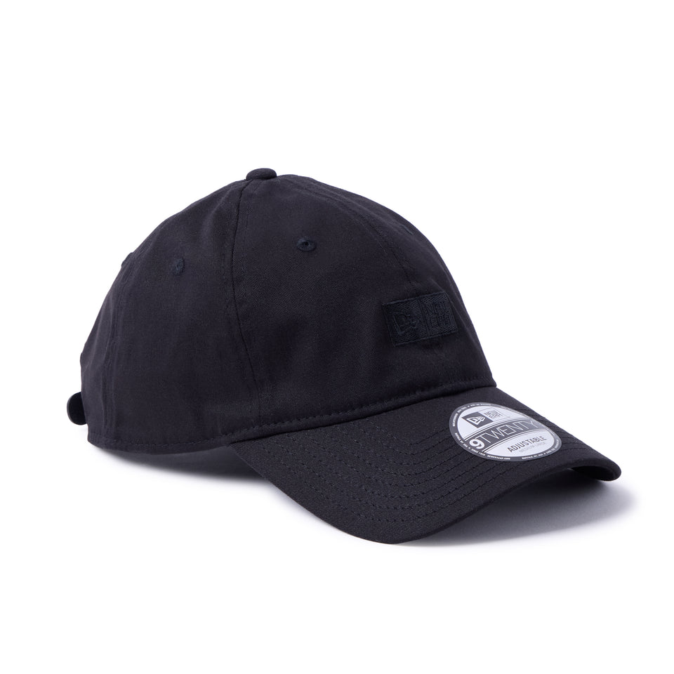 9TWENTY ストレッチコットン Box Logo ブラック | アウトドア | NEW ERA ニューエラ公式オンラインストア