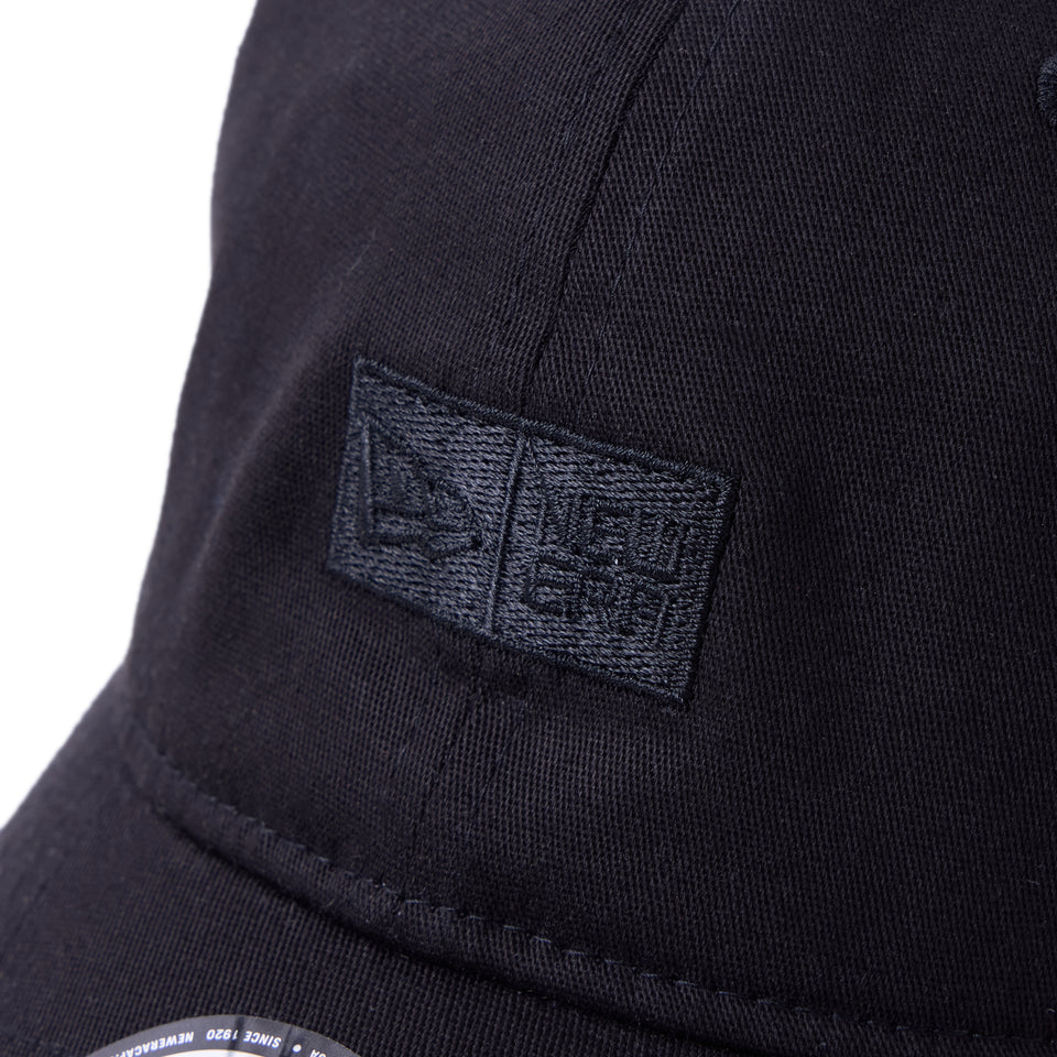 9TWENTY ストレッチコットン Box Logo ブラック | アウトドア | NEW ERA ニューエラ公式オンラインストア