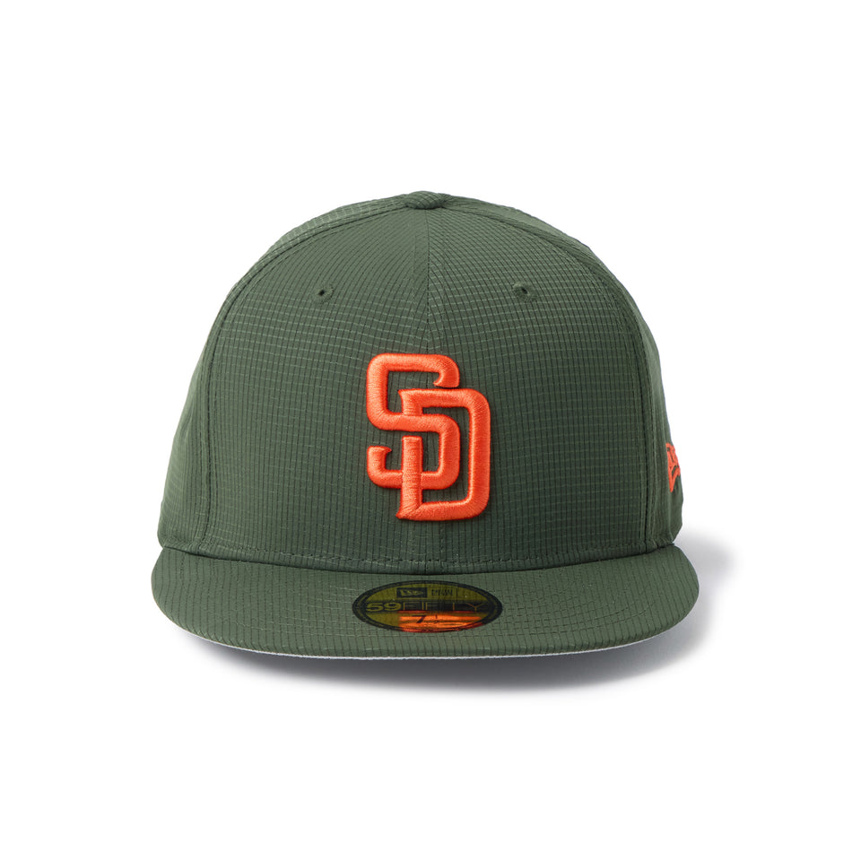 59FIFTY Tech Air　Dot Air サンディエゴ・パドレス ダークグリーン｜アウトドア | NEW ERA ニューエラ公式オンラインストア