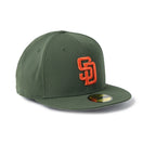 59FIFTY Tech Air　Dot Air サンディエゴ・パドレス ダークグリーン｜アウトドア | NEW ERA ニューエラ公式オンラインストア