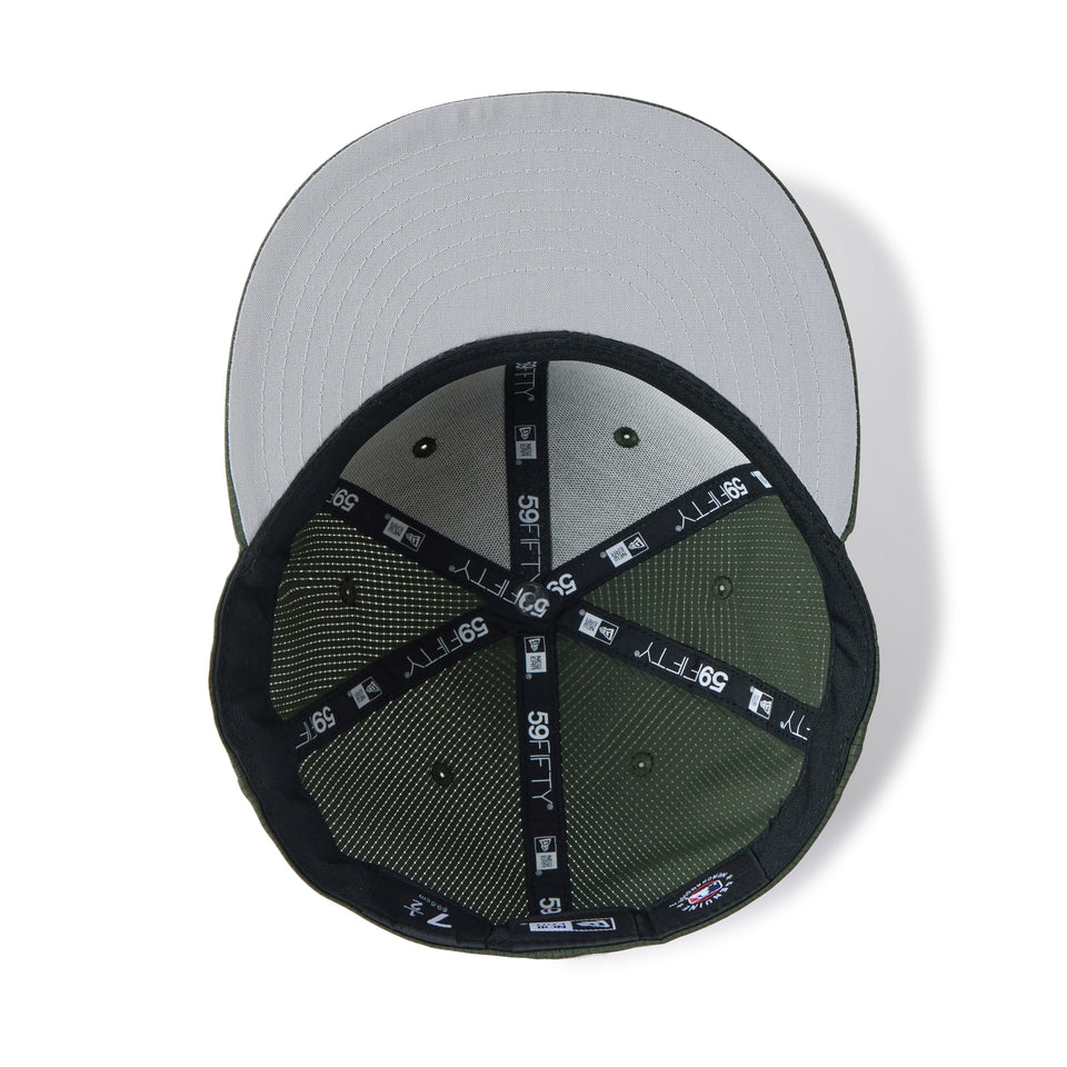 59FIFTY Tech Air　Dot Air サンディエゴ・パドレス ダークグリーン｜アウトドア | NEW ERA ニューエラ公式オンラインストア