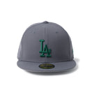 59FIFTY Tech Air　Dot Air ロサンゼルス・ドジャース　ダークグレー｜アウトドア | NEW ERA ニューエラ公式オンラインストア