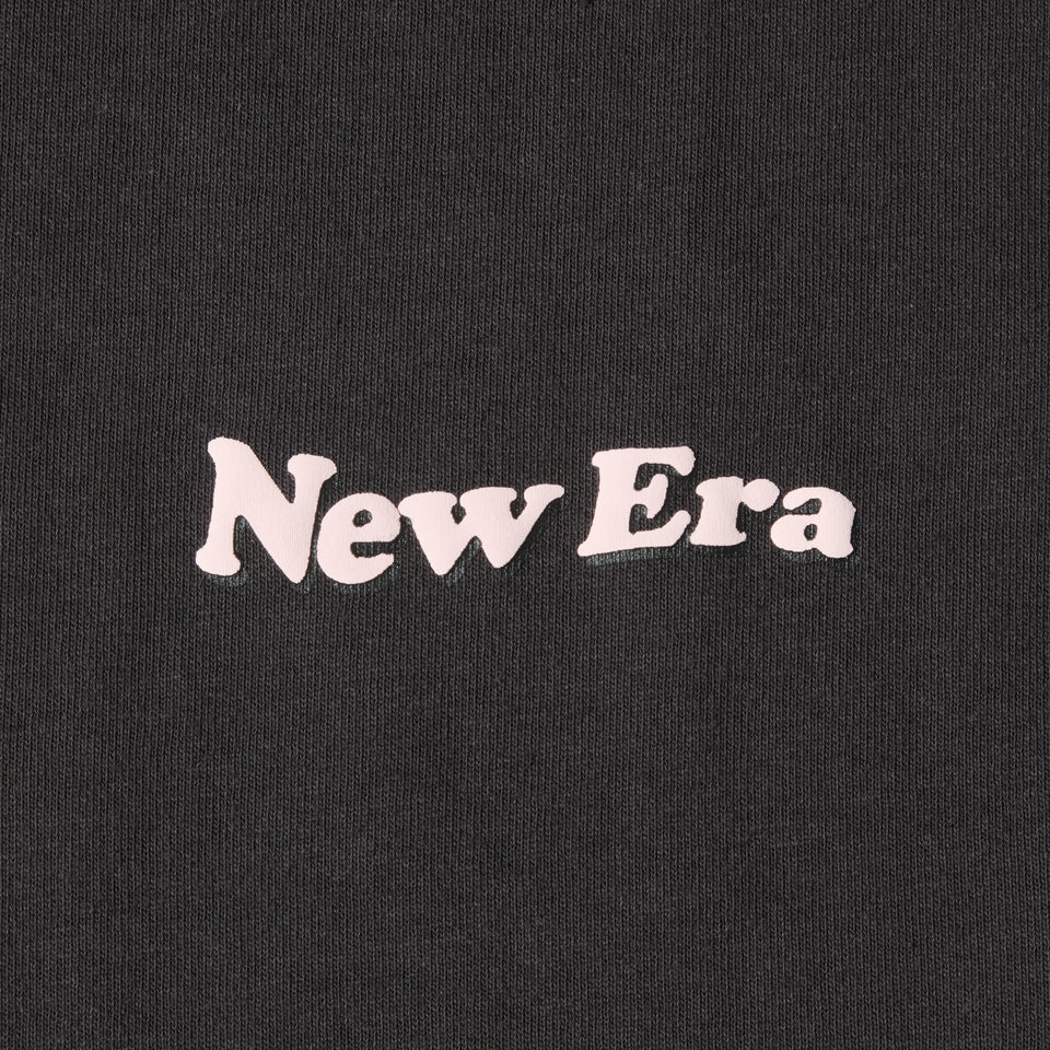 半袖 ウォッシュド コットン Tシャツ Wave Logo スミクロ | NEW ERA ニューエラ公式オンラインストア