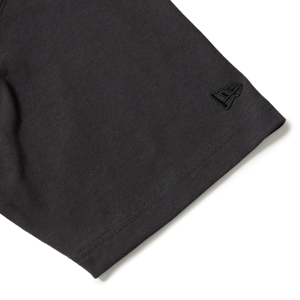 半袖 ウォッシュド コットン Tシャツ Wave Logo スミクロ | NEW ERA ニューエラ公式オンラインストア