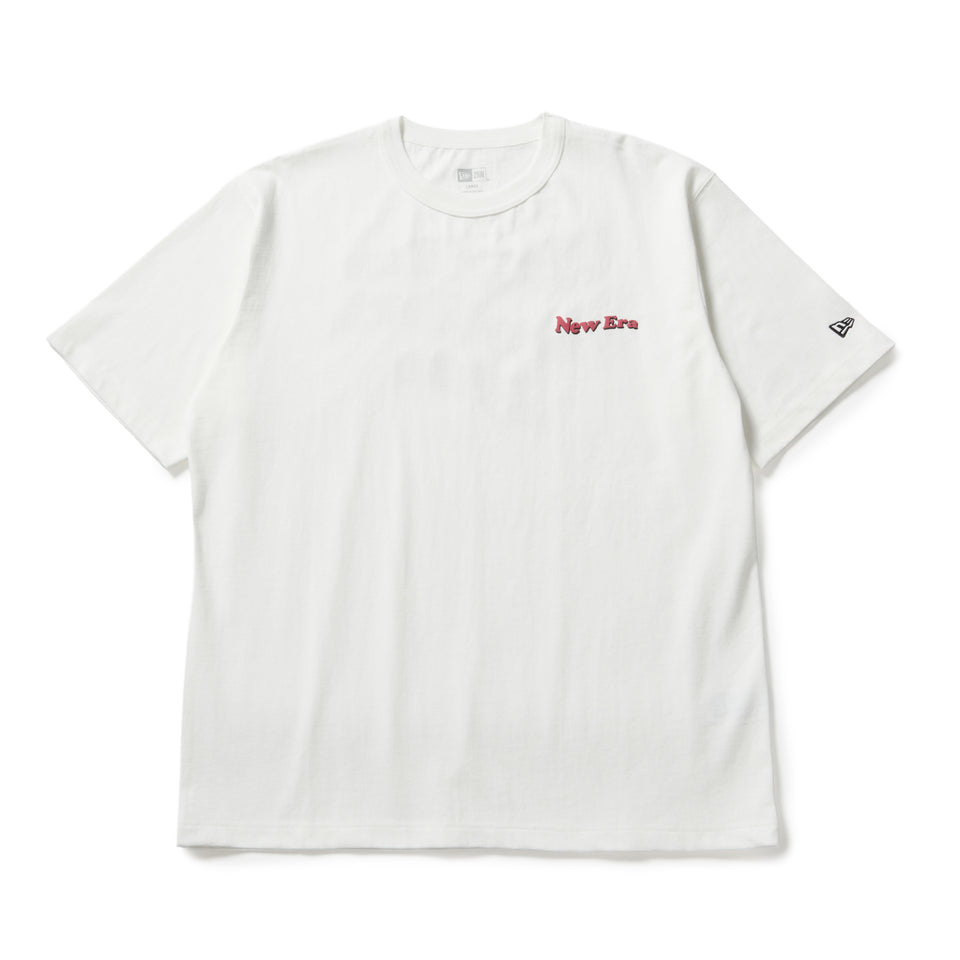 半袖 ウォッシュド コットン Tシャツ Wave Logo オフホワイト | NEW ERA ニューエラ公式オンラインストア