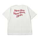 半袖 ウォッシュド コットン Tシャツ Wave Logo オフホワイト | NEW ERA ニューエラ公式オンラインストア
