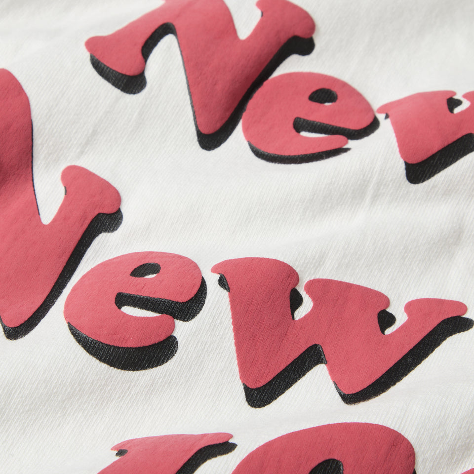 半袖 ウォッシュド コットン Tシャツ Wave Logo オフホワイト | NEW ERA ニューエラ公式オンラインストア