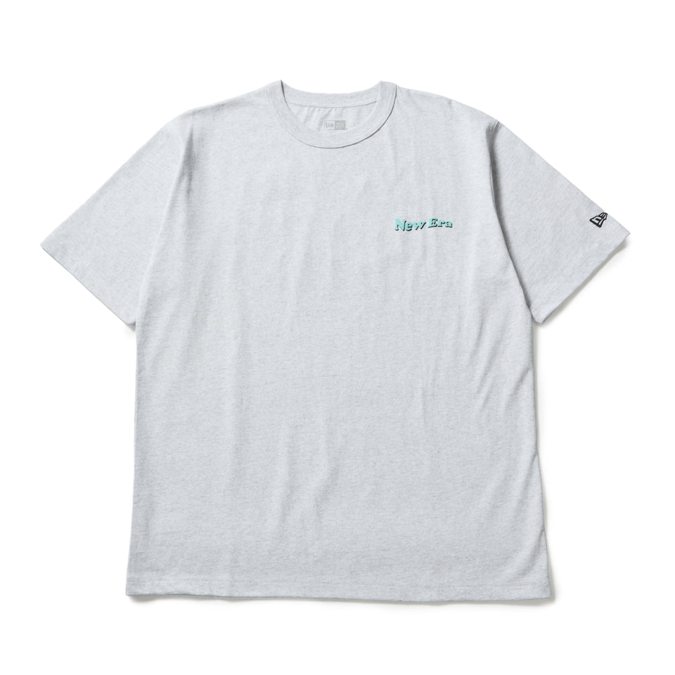 半袖 ウォッシュド コットン Tシャツ Wave Logo アッシュグレー | NEW ERA ニューエラ公式オンラインストア