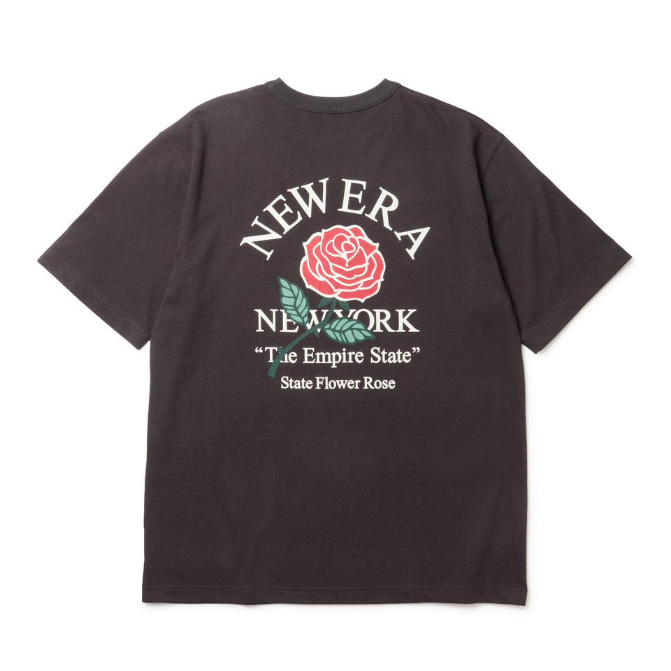 半袖 ウォッシュドコットン Tシャツ State Flower スミクロ | NEW ERA ニューエラ公式オンラインストア