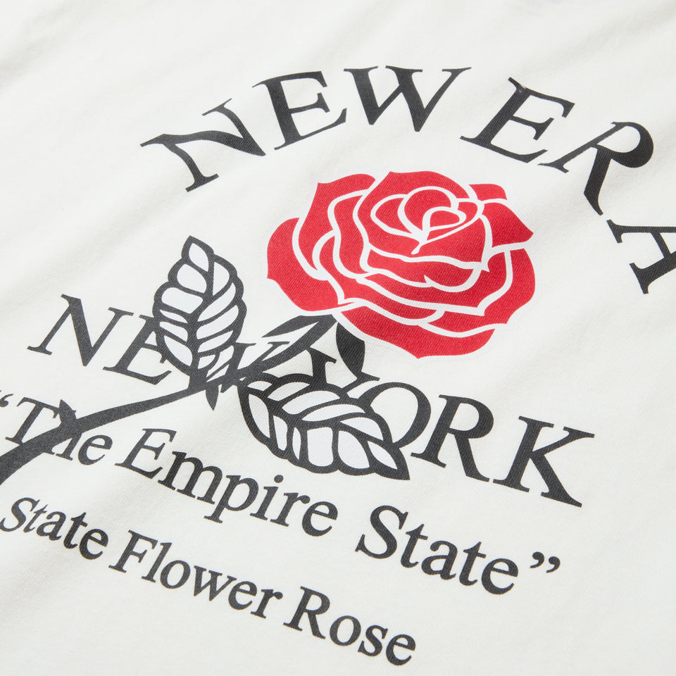 半袖 ウォッシュドコットン Tシャツ State Flower オフホワイト | NEW ERA ニューエラ公式オンラインストア