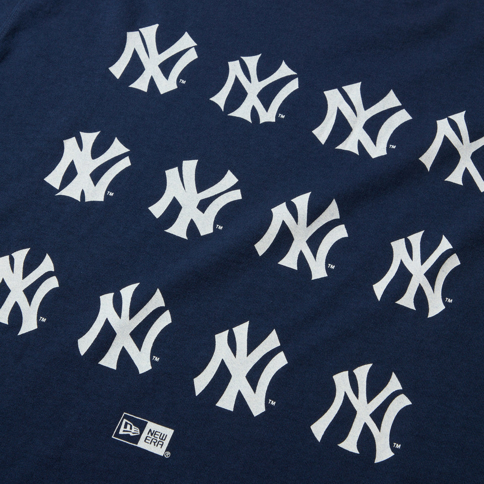 半袖 ウォッシュド コットン Tシャツ クーパーズタウン ニューヨーク･ヤンキース ライトネイビー | NEW ERA ニューエラ公式オンラインストア