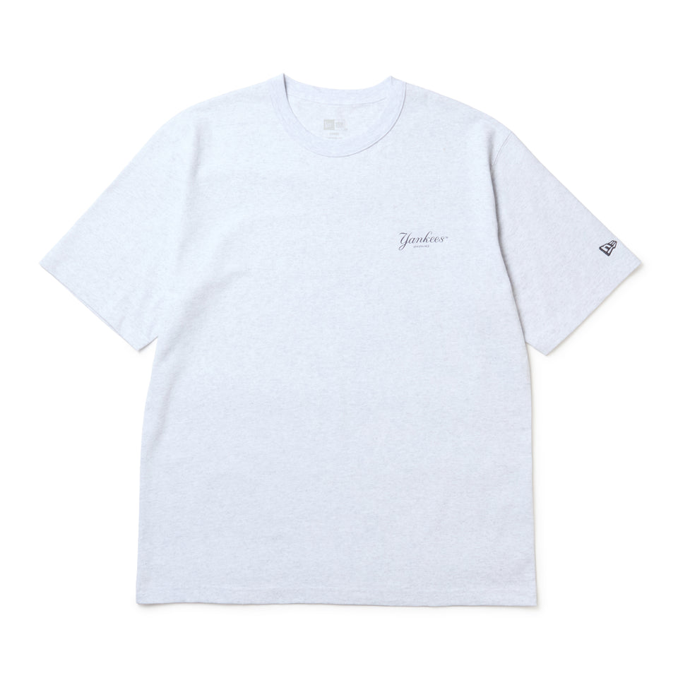 半袖 ウォッシュド コットン Tシャツ クーパーズタウン ニューヨーク･ヤンキース アッシュグレー | NEW ERA ニューエラ公式オンラインストア