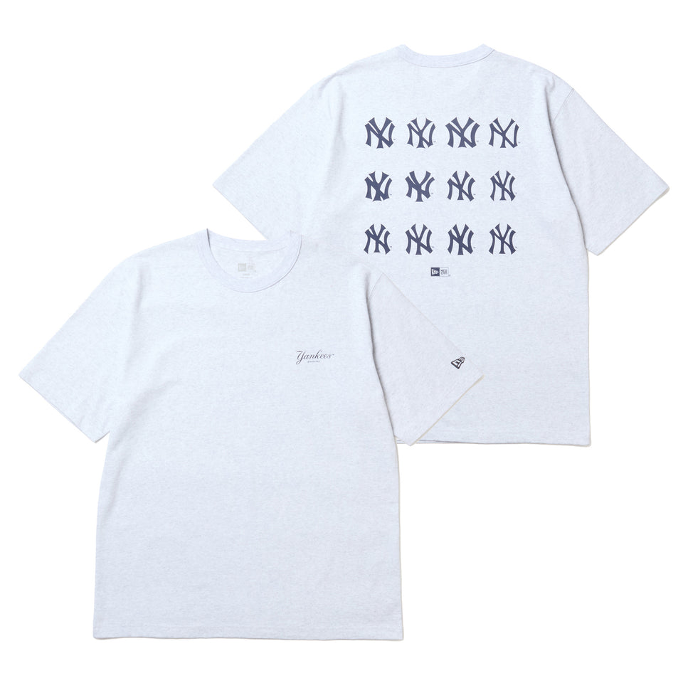 半袖 ウォッシュド コットン Tシャツ クーパーズタウン ニューヨーク･ヤンキース アッシュグレー
