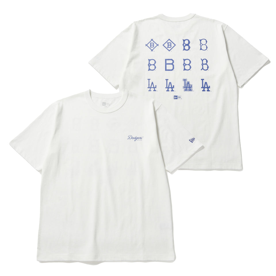 半袖 ウォッシュド コットン Tシャツ クーパーズタウン ロサンゼルス・ドジャース オフホワイト