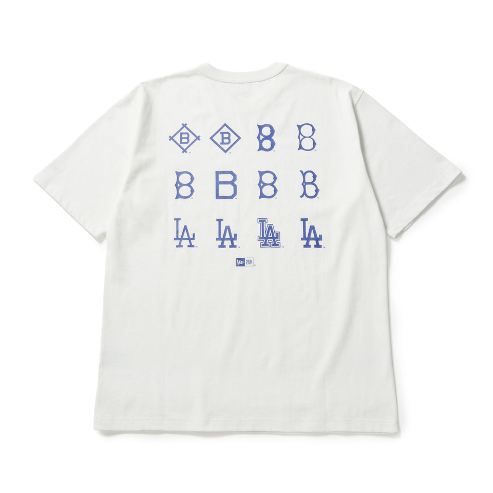 半袖 ウォッシュド コットン Tシャツ クーパーズタウン ロサンゼルス・ドジャース オフホワイト | NEW ERA ニューエラ公式オンラインストア