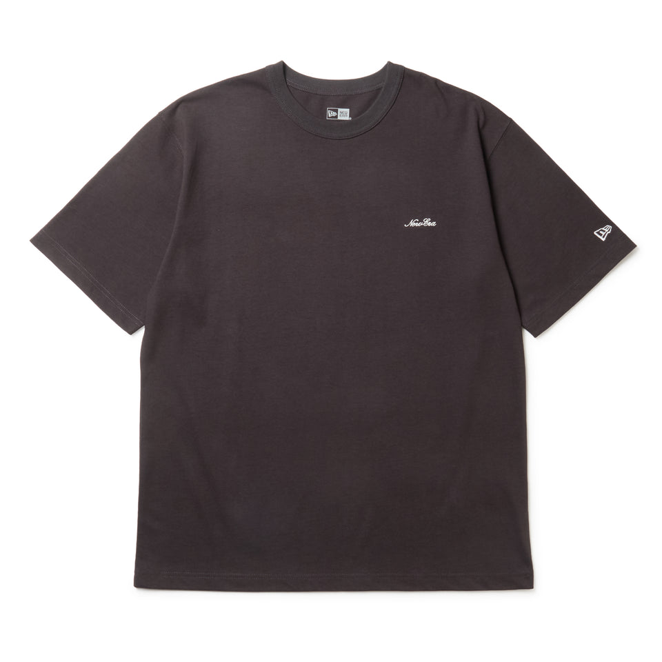 半袖 ウォッシュド コットン Tシャツ Classic Script Logo スミクロ