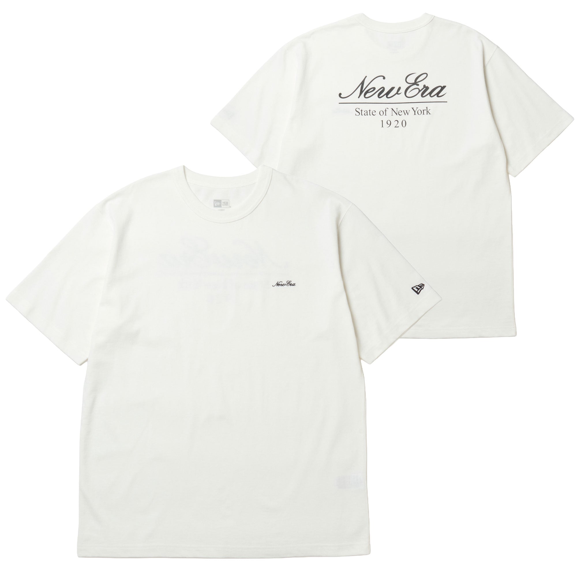 半袖 ウォッシュド コットン Tシャツ Classic Script Logo オフ