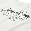 半袖 ウォッシュド コットン Tシャツ Classic Script Logo オフホワイト | NEW ERA ニューエラ公式オンラインストア