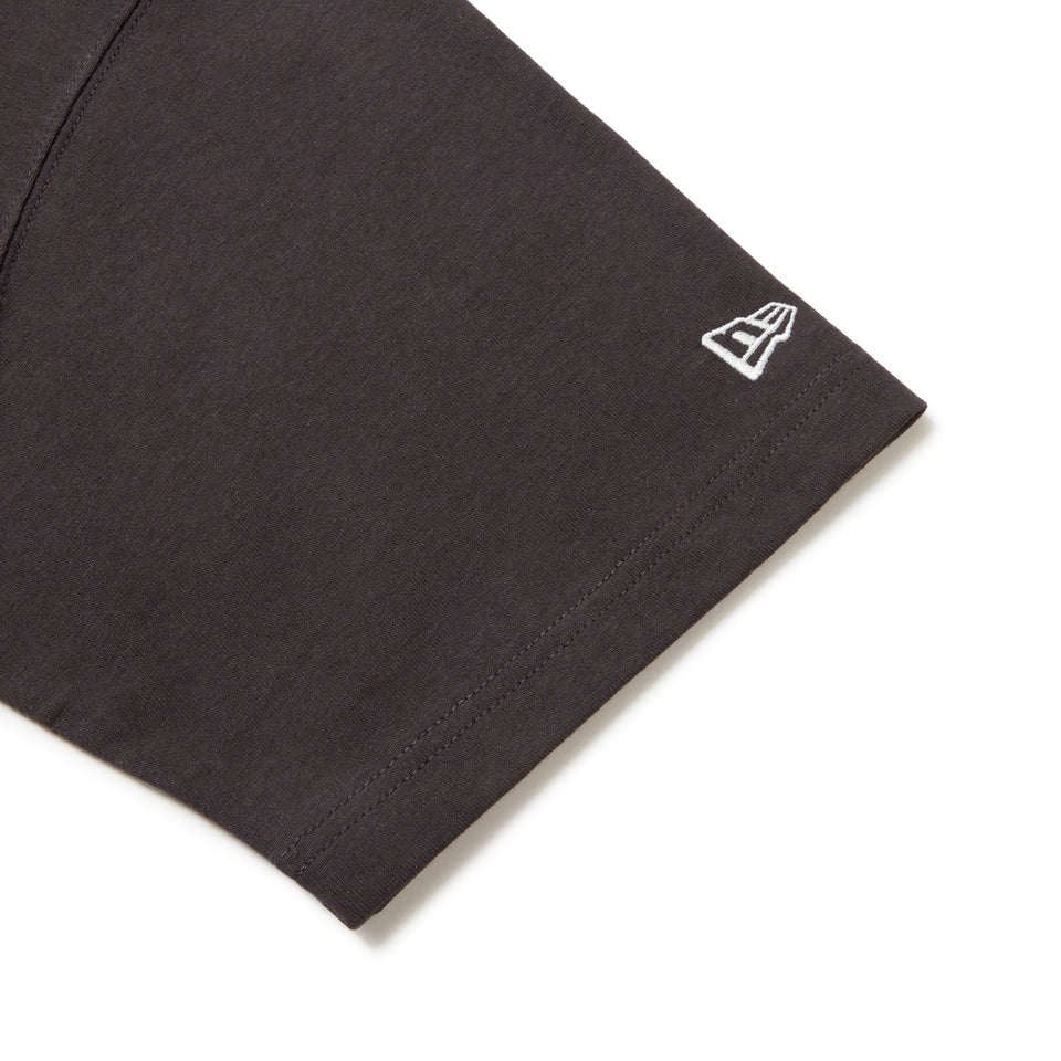 半袖 ウォッシュド コットン Tシャツ Circle Logo スミクロ | NEW ERA ニューエラ公式オンラインストア