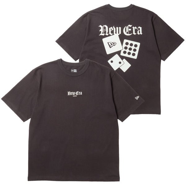 半袖 ウォッシュド コットン Tシャツ 1920 Dice スミクロ | ニューエラ