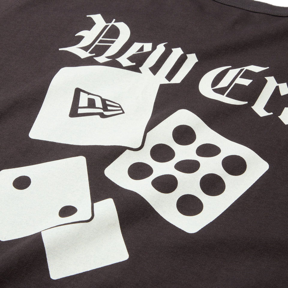 半袖 ウォッシュド コットン Tシャツ 1920 Dice スミクロ | NEW ERA ニューエラ公式オンラインストア