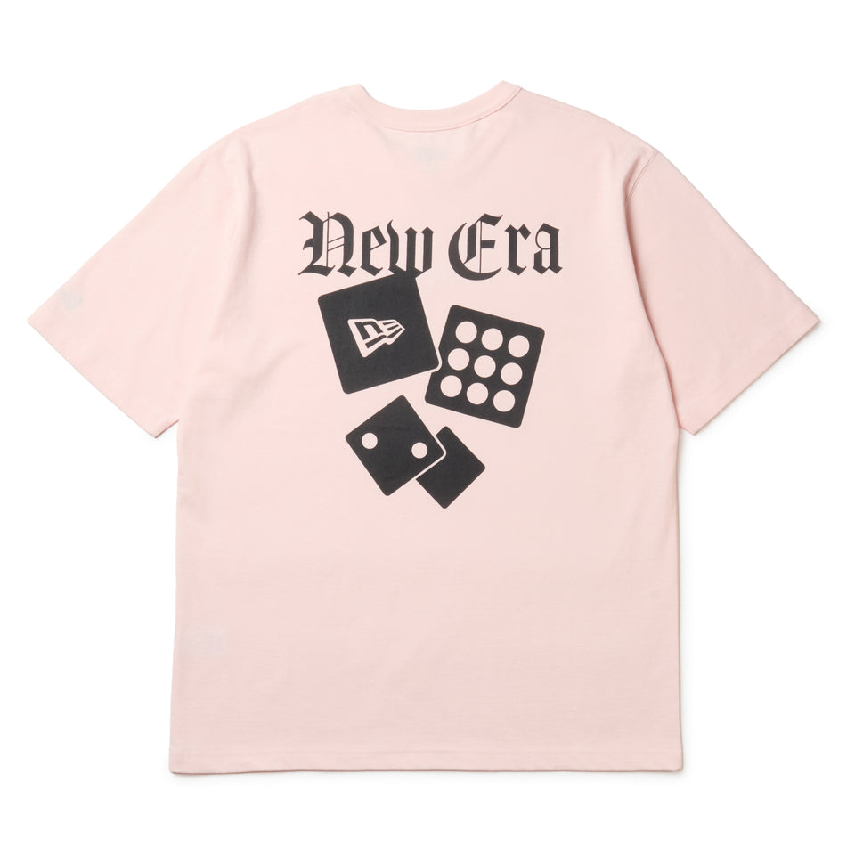 半袖 ウォッシュド コットン Tシャツ 1920 Dice ピンク | NEW ERA ニューエラ公式オンラインストア