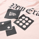半袖 ウォッシュド コットン Tシャツ 1920 Dice ピンク | NEW ERA ニューエラ公式オンラインストア