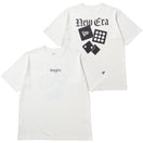 半袖 ウォッシュド コットン Tシャツ 1920 Dice オフホワイト