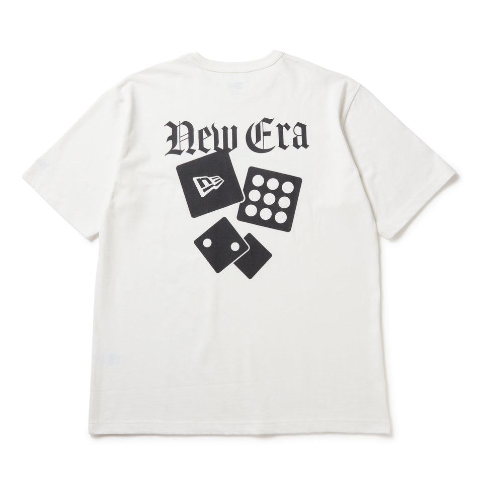 半袖 ウォッシュド コットン Tシャツ 1920 Dice オフホワイト | NEW ERA ニューエラ公式オンラインストア