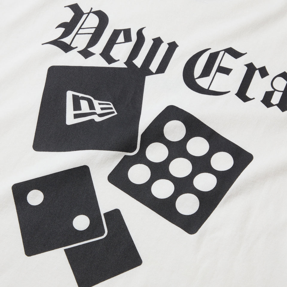 半袖 ウォッシュド コットン Tシャツ 1920 Dice オフホワイト | NEW ERA ニューエラ公式オンラインストア